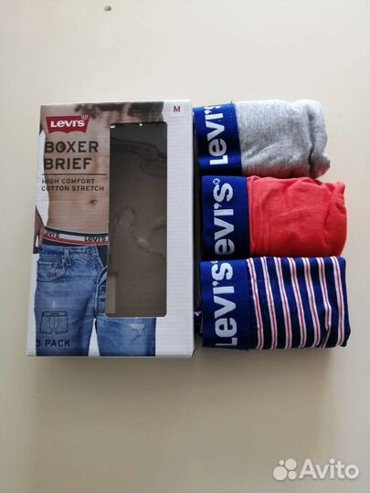 Трусы боксеры Levi's из США