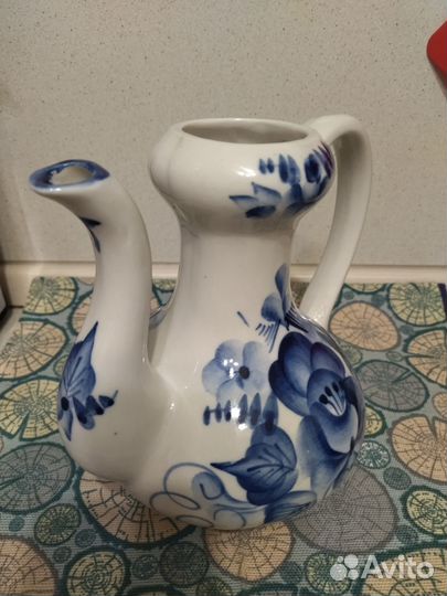 Кувшин старая гжель СССР