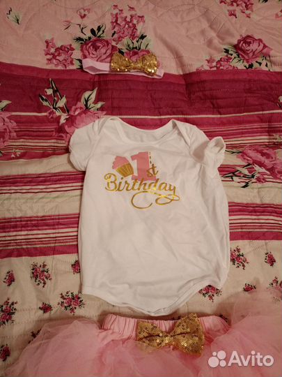 Наряд для девочек на 1 годик р-р 80