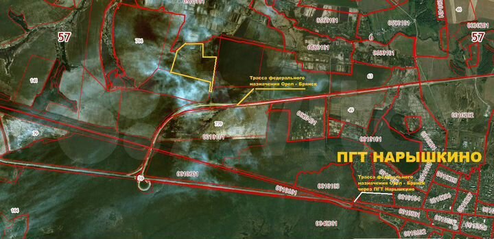 Участок 23 га (СНТ, ДНП)