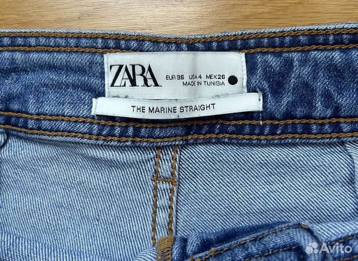 Джинсы Zara Marine straight (38eur)