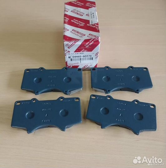0446560270 toyota Колодки тормозные передние