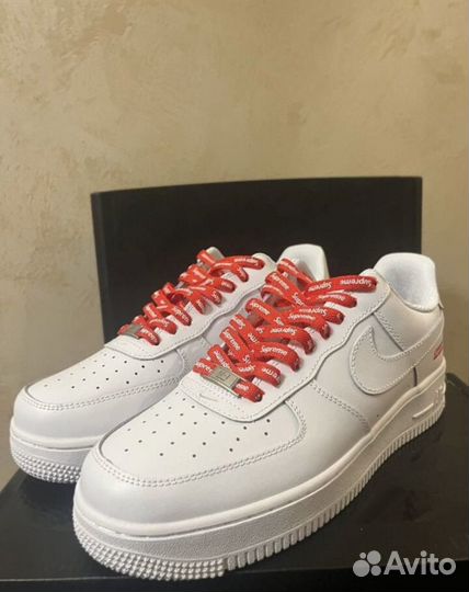 Nike air force 1 supreme white Оригинал