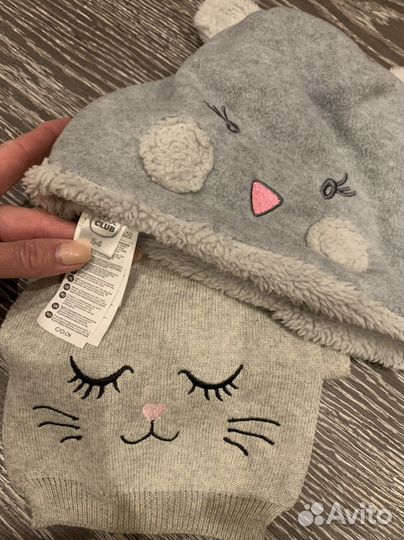 Шапки Reima и шарфы в коплекте