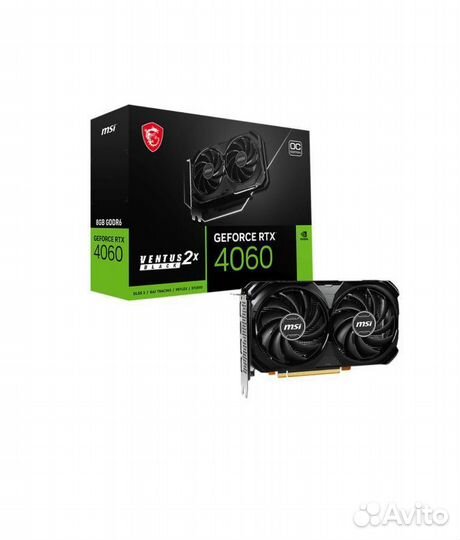 Msi rtx4060 8gb новая с чеком