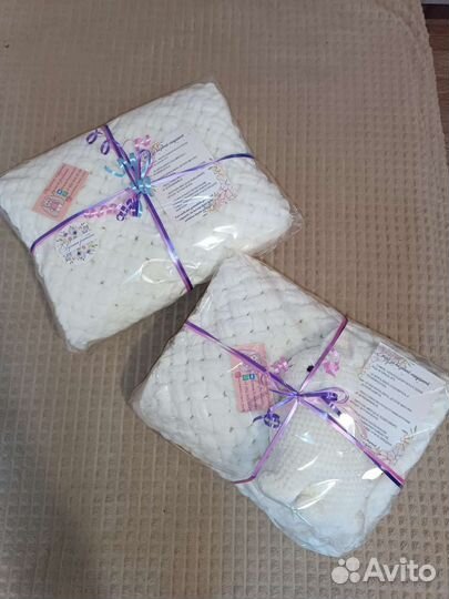 Плед детский плюшевый