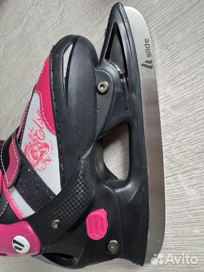 Коньки детские раздвижные 33 36