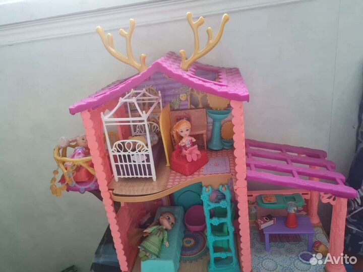 Enchantimals домик оленя