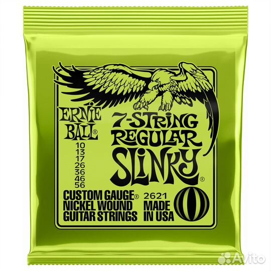 Ernie ball 2621 Nickel Wound Slinky Regular 10-56