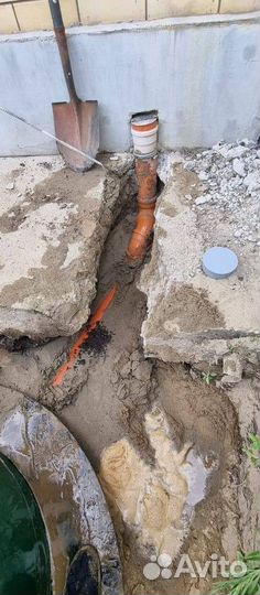 Установка канализации септик под ключ