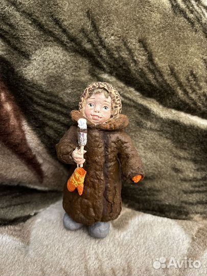 Ватные елочные игрушки