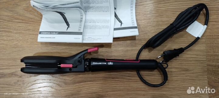 Мультистайлер-гофре Rowenta Crimper 2 в 1 Elite CF