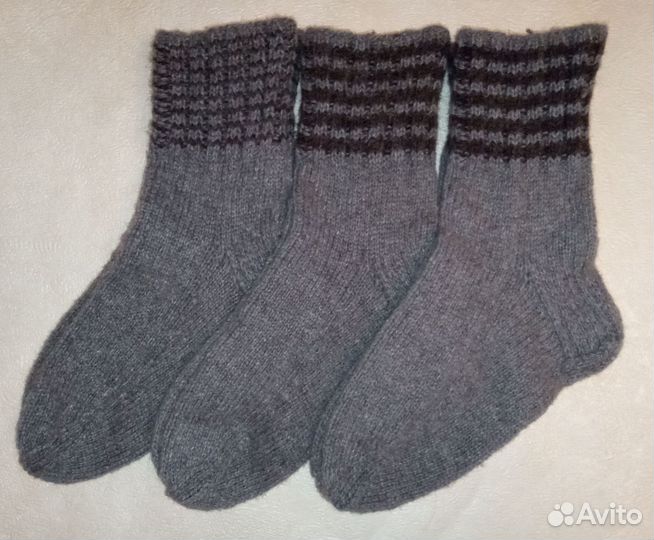 Носки вязаные ручной работы мужские