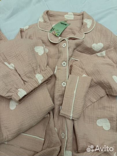 Муслиновые пижамы женские