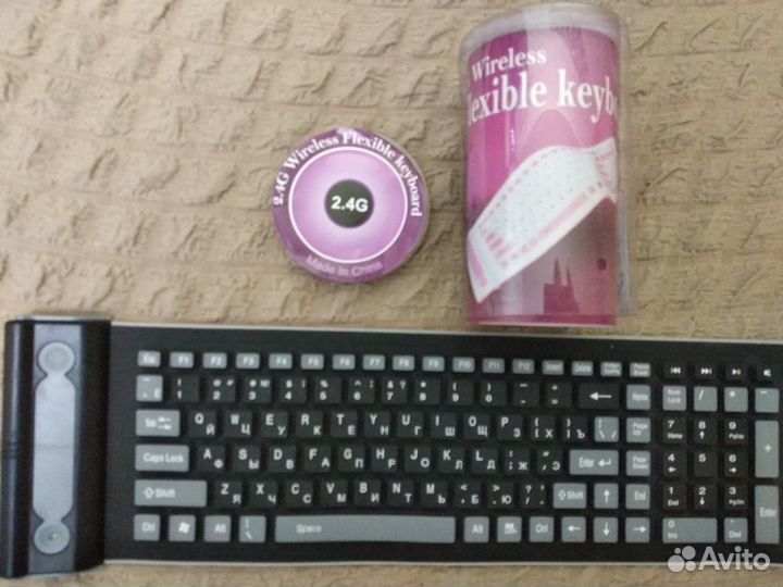 Складная резиновая клавиатура