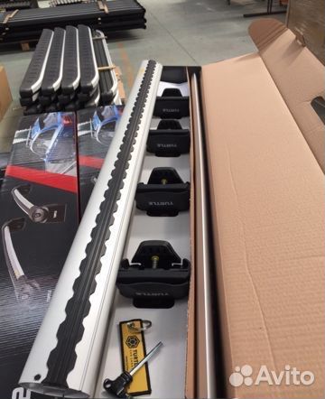 Багажник на интегрированные рейлинги Audi