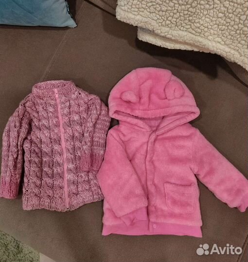 Большой пакет одежды для девочки 74 80