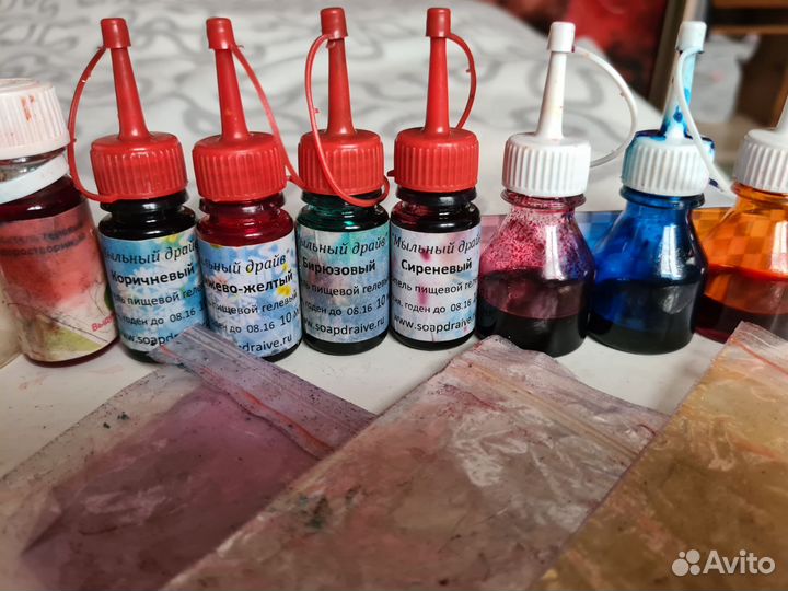Красители для мыла