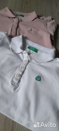 Поло для девочки,в наличии осталась только ро-вая