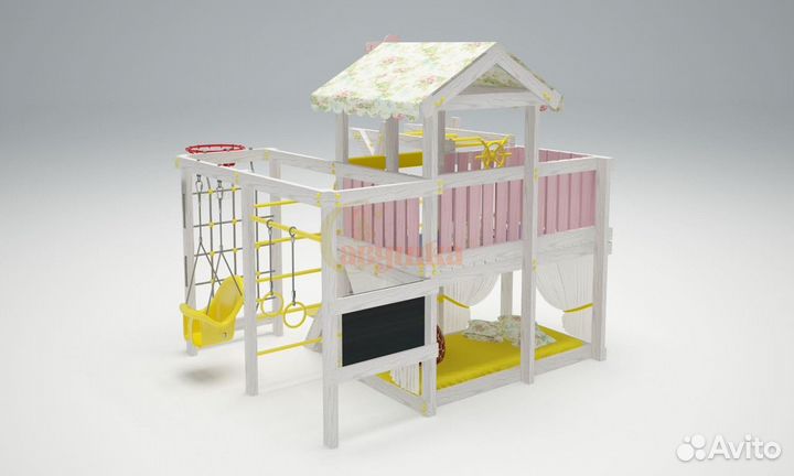 Игровой комплекс Савушка Baby 5 розовый