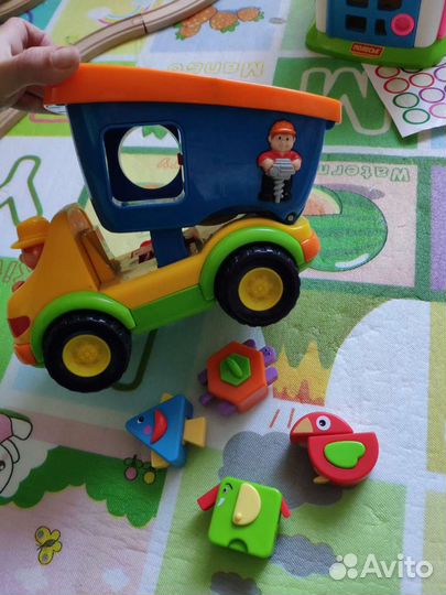 Сортер Музыкальная машина, Домик с ключами