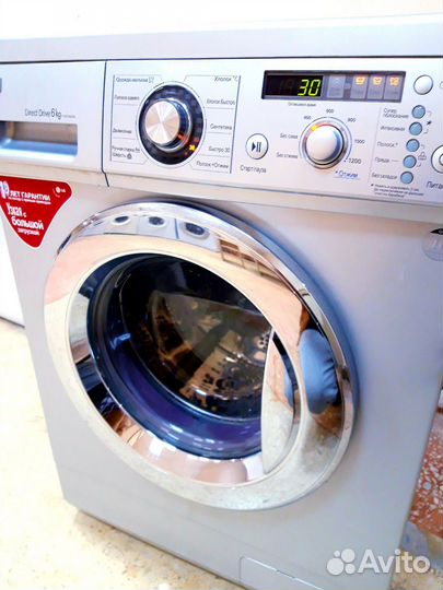 Lg 6 кг. гарантия