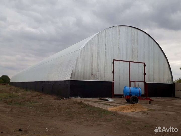 Ангар под ключ 12х40м. Тип А