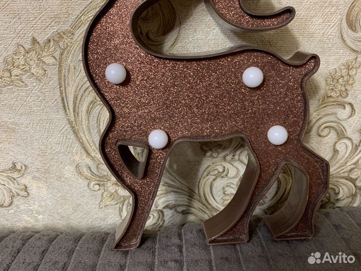 Светильник ночник олень