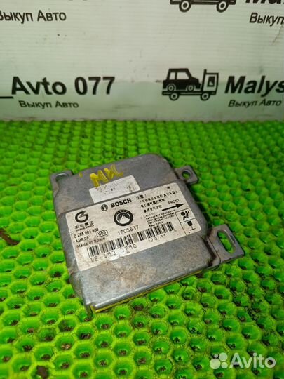 Блок SRS Geely mk не сработанные