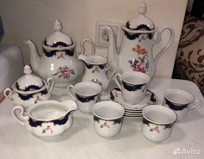 Кофейный сервиз cobalt