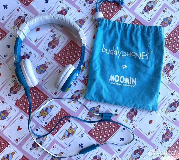 Детские наушники BuddyPhones Moomin