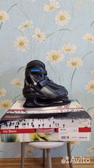 Коньки roces и лыжные ботинки salomon