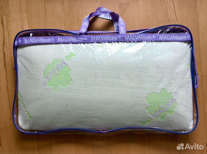 Подушка Malvafoam детская 60х34х5-7см