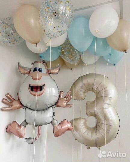 Гелиевые и воздушные шары