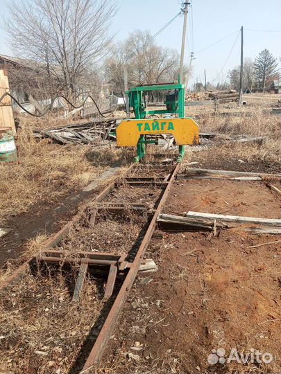 Ленточная пилорама тайга