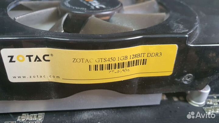 Видеокарта gts450
