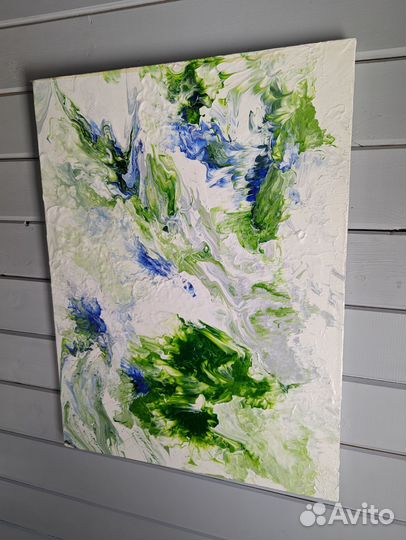 Интерьерная картина текстурная абстракция