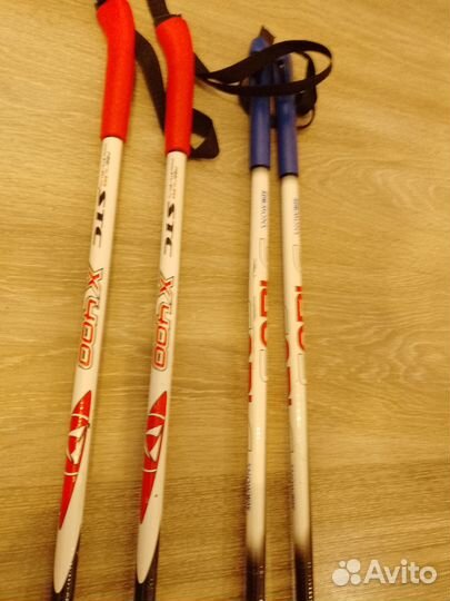 Лыжные детские палки, длина 1100мм