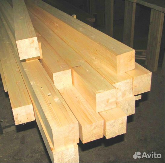 Строганный брус лиственница, сухой от производител