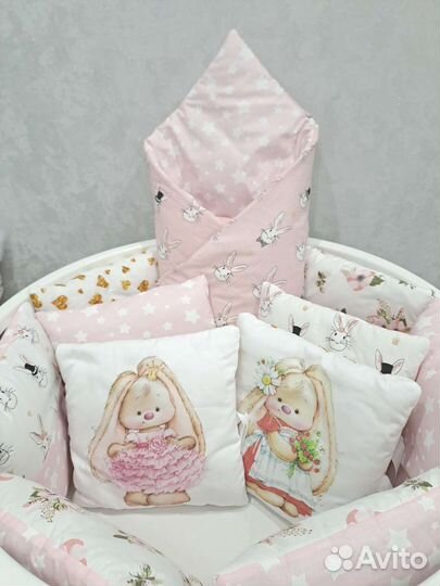 Комплект в кроватку Бортики в кроватку