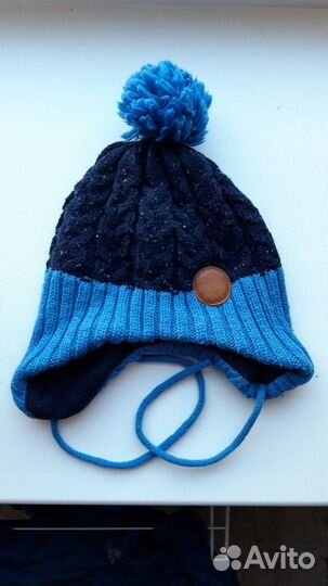 Шапка шлем и шапка на завязках