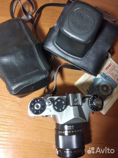 Фотоаппарат Зенит ет / Индустар