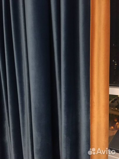 Шторы бархатные димаут