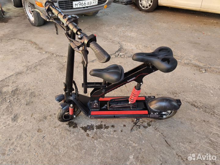 Электросамокат для взрослых бу двухместный