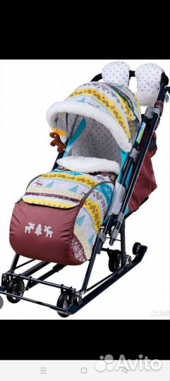 Коляска санки