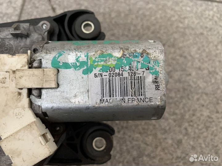 Моторчик дворника задний Renault Megane 2