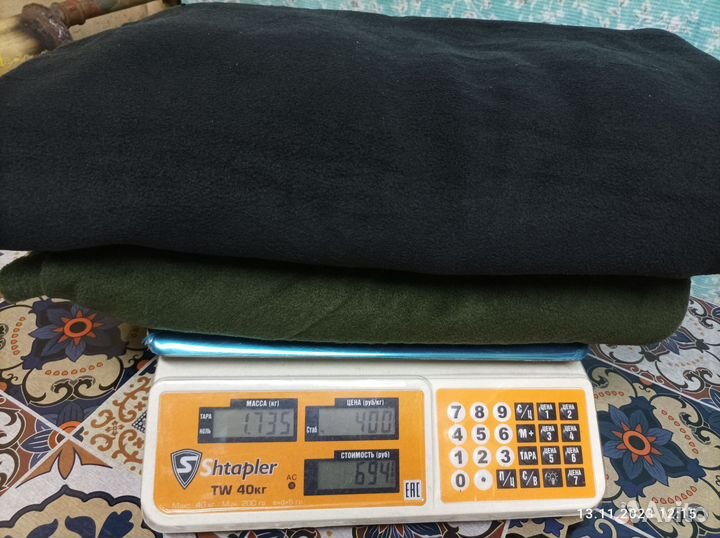 Флис двусторонний на вес