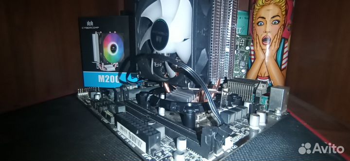 Материнская плата gigabyte h110m-ds2