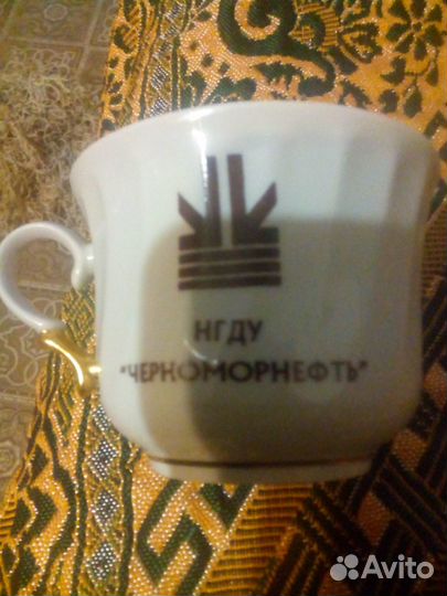 Кофейные чашки нгду Черноморнефть