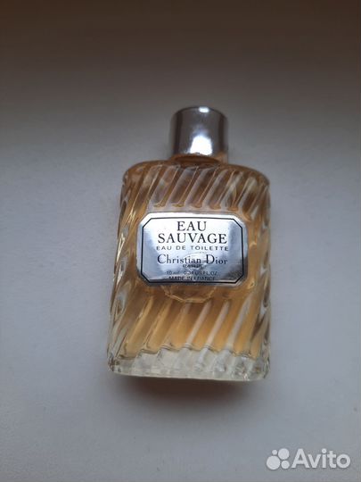 Мужская туалетная вода, Dior,Eau Sauvage,10ml